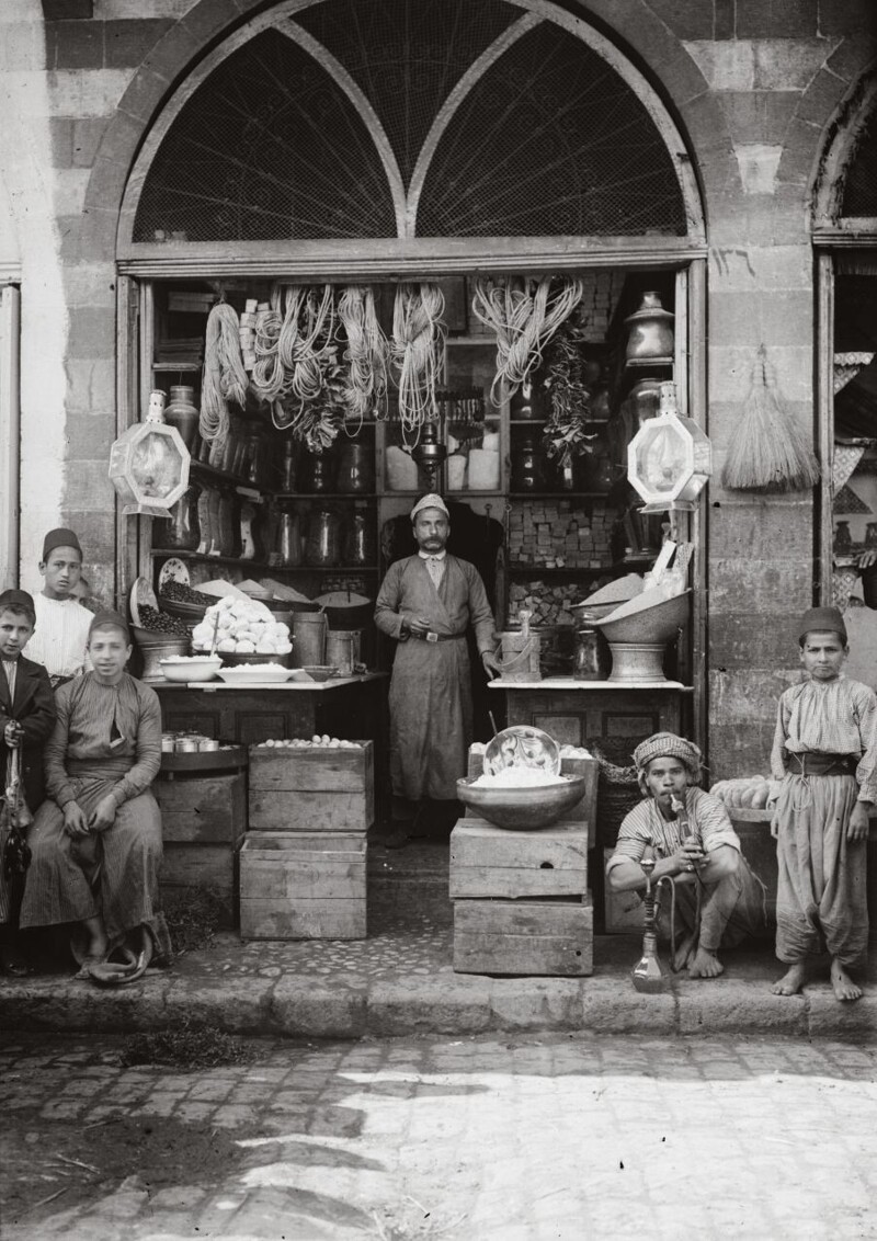 Продовольственный магазин. Иерусалим. 1900-1920.