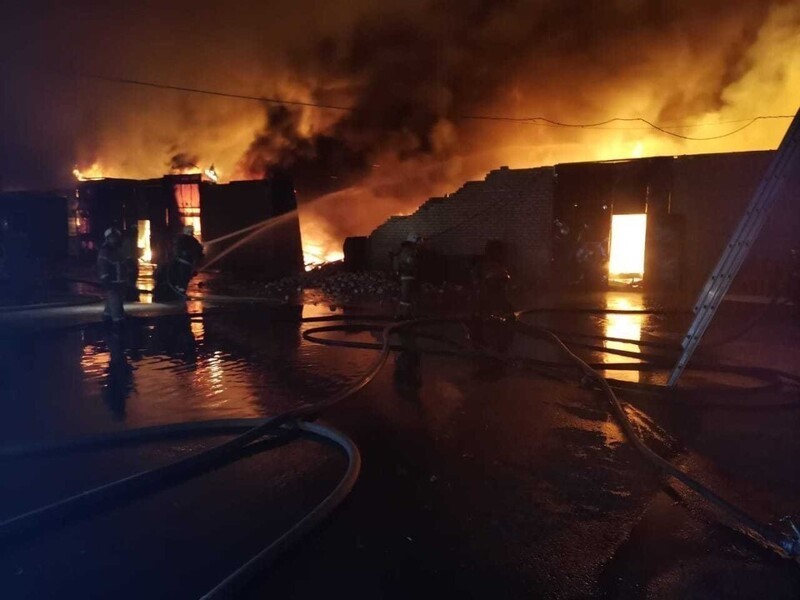 Очередной жуткий пожар ликвидировали в Воронеже