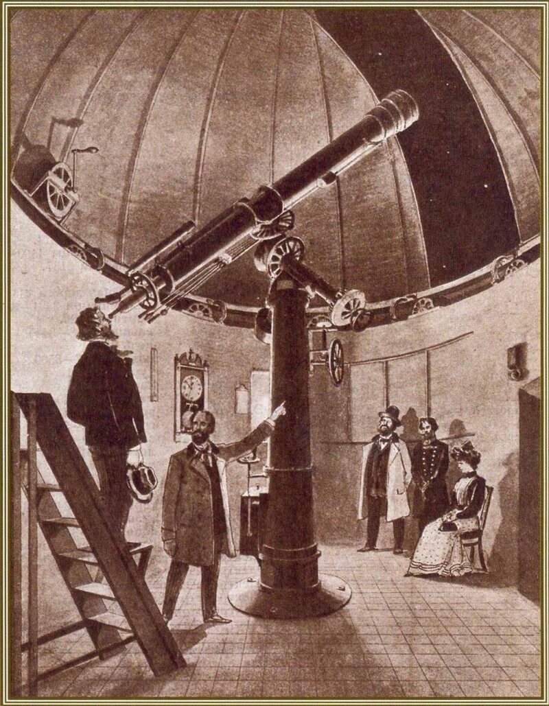 Обсерватория в доме Трындиных.