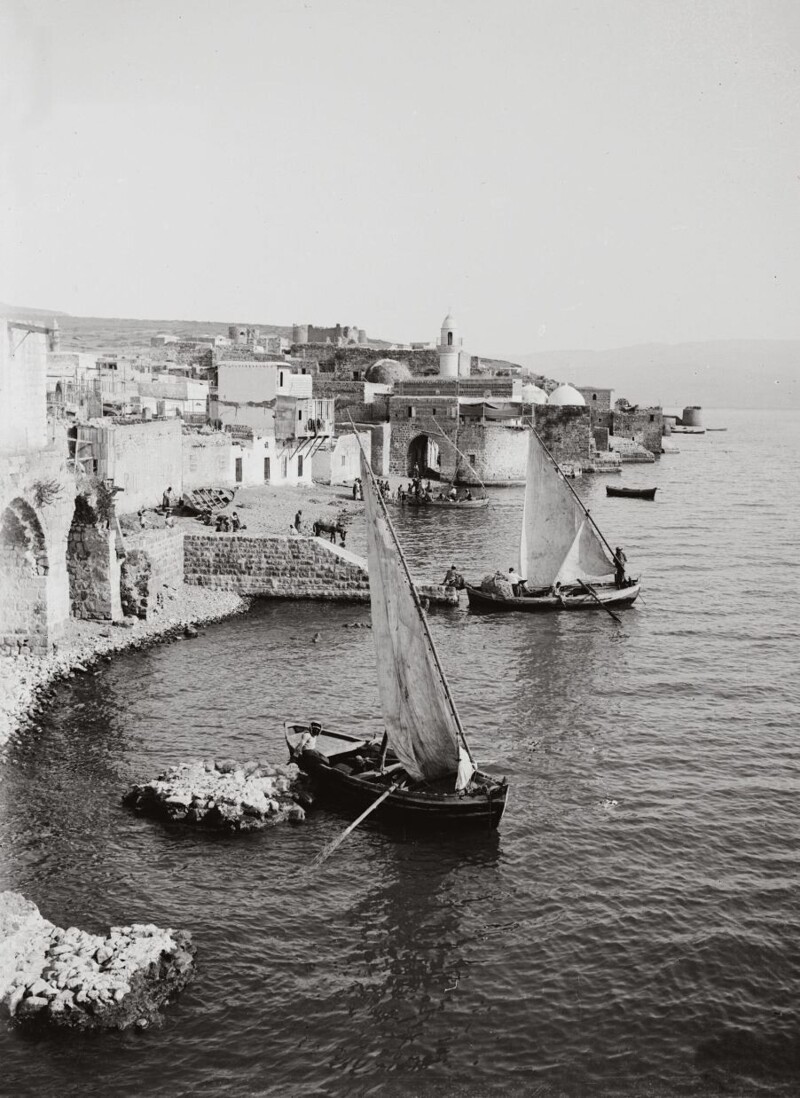 Общий вид греческого монастыря. Тверия. 1900 -1920.