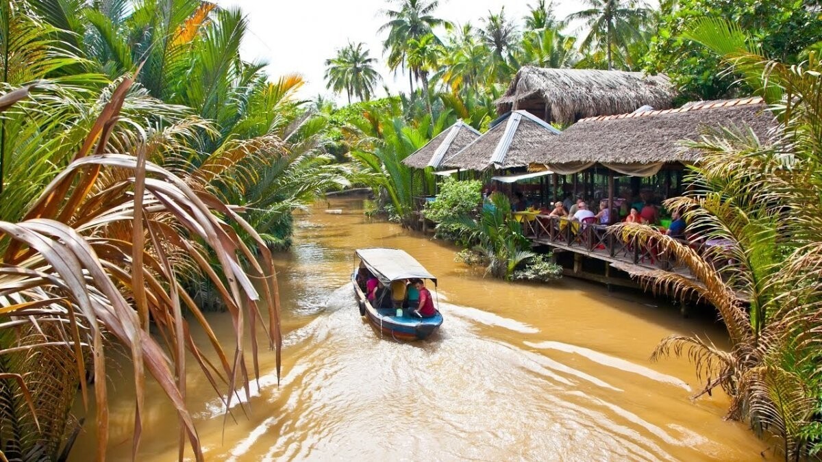 Дельта реки Меконг Хошимин Вьетнам