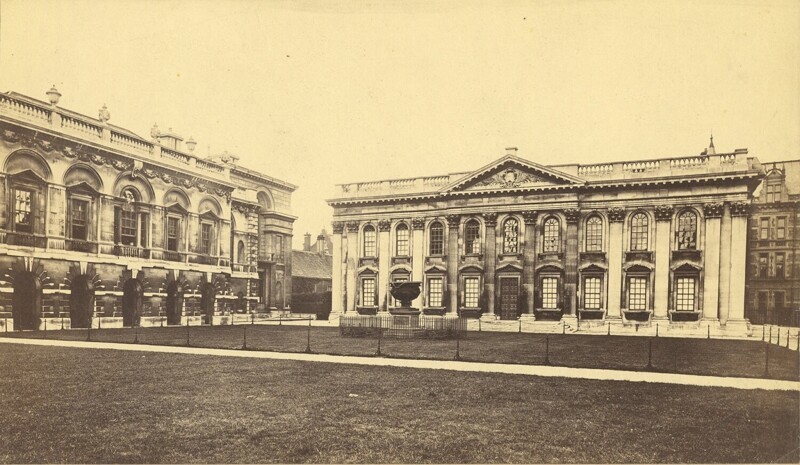 Дом Сената и университетская библиотека. Кембридж. ок. 1860