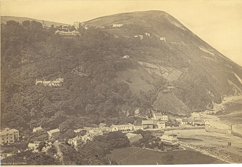 Линмут и Линтон, графство Девон. ок. 1860
