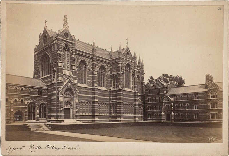 Часовня колледжа Кэбл, Оксфорд.1870