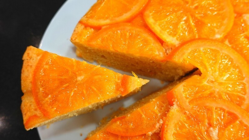 Ароматный апельсиновый пирог. Сладкая выпечка к чаю