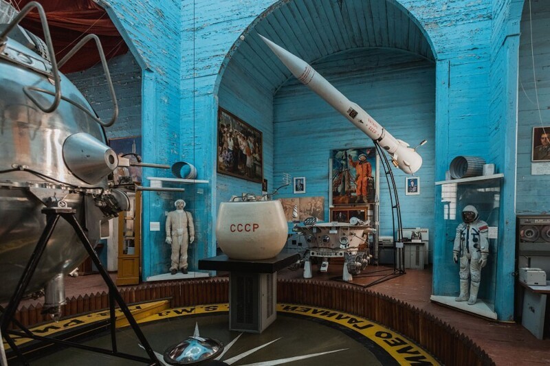 Уникальный Музей космонавтики внутри церкви