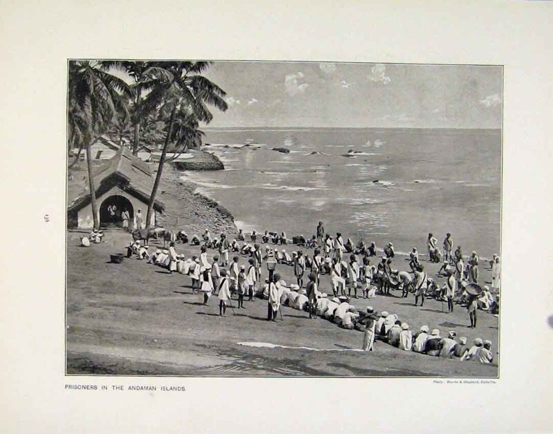 Заключенные на Андаманских островах