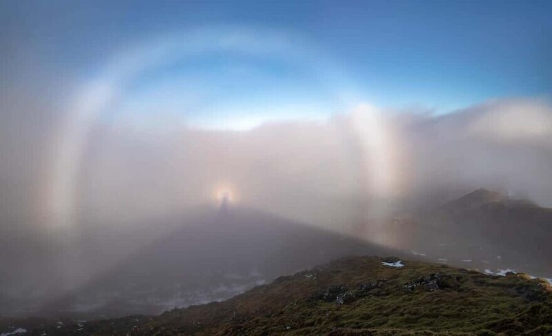 "Свечение", гора Меолл нан Тармачейн, Шотландия. Фотограф Richard Fox