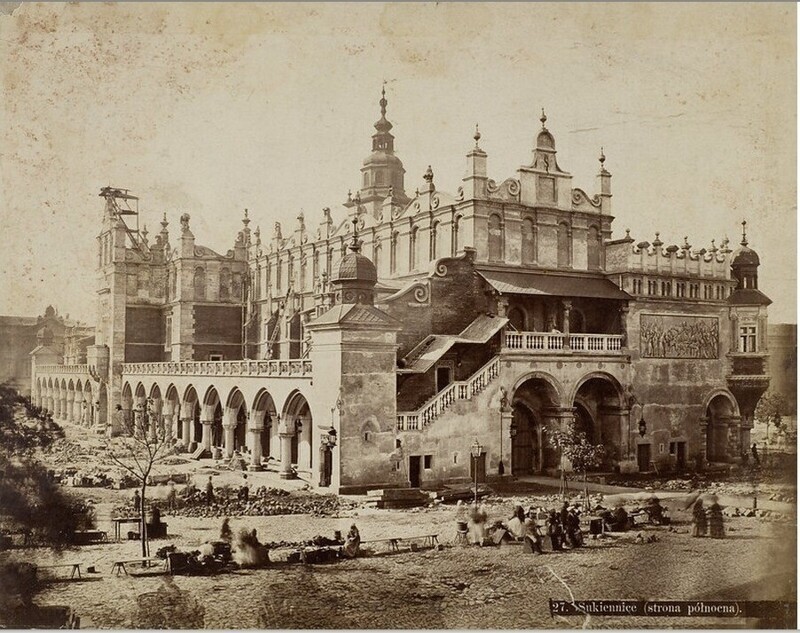 Краков. Шерстяные склады (северная сторона). 1876