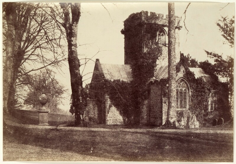 Вид на церковь Малбери. 1853