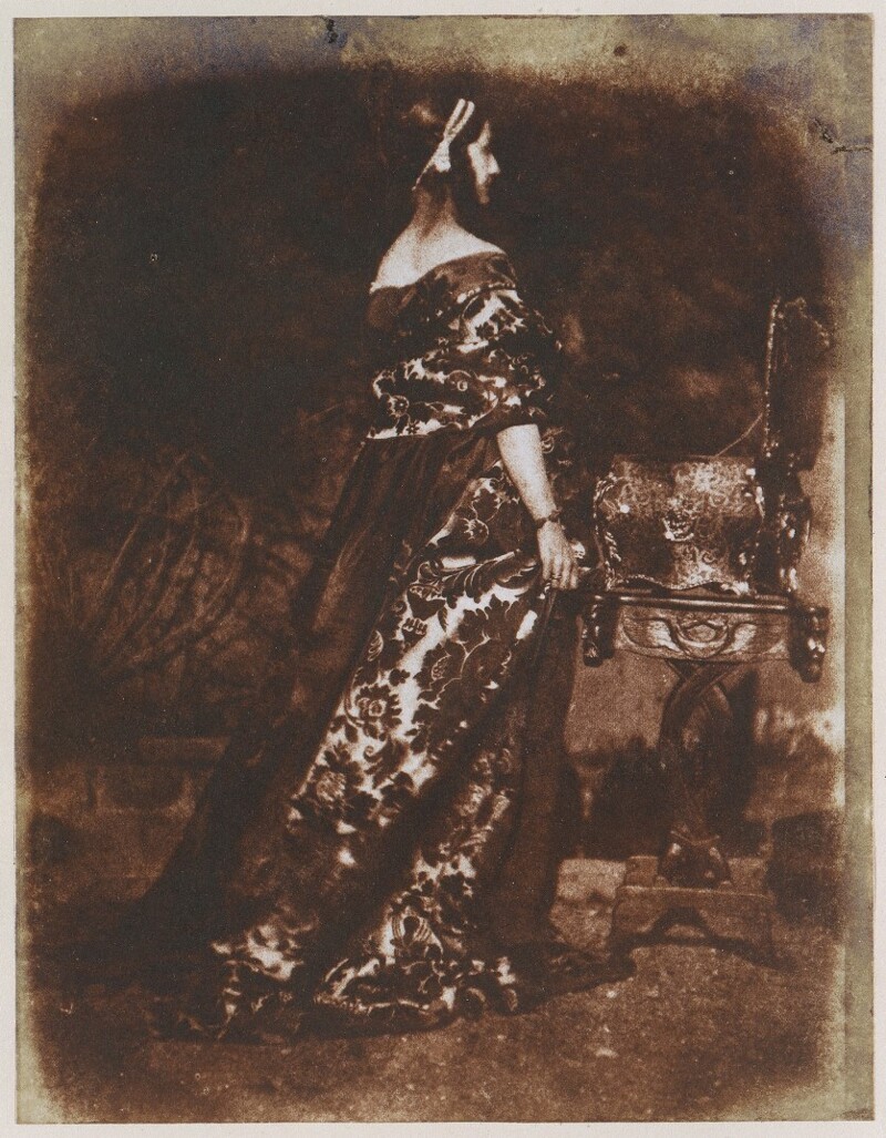 Мисс Глинн, актриса и чтица. 1845