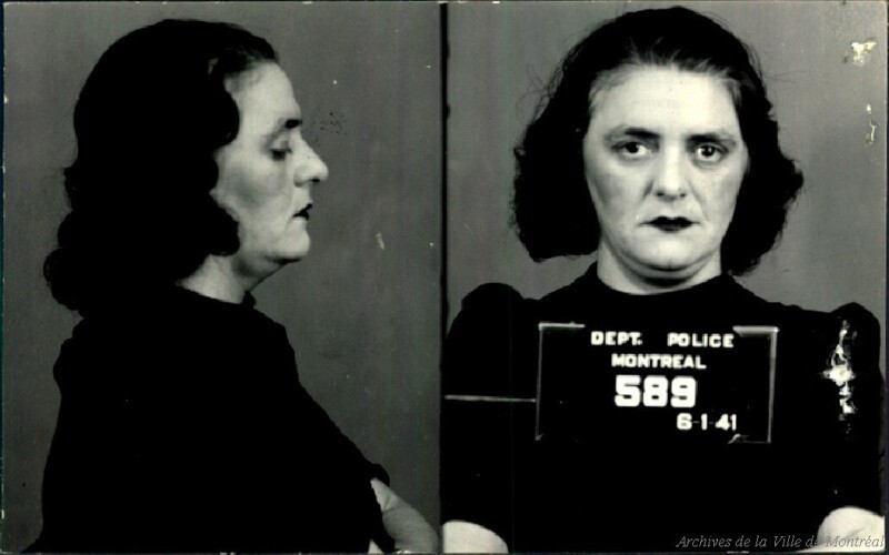 Энни Паркер, арестована 6 января 1941 года за нелегальную проституцию