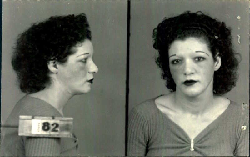 Мэри Шепперд, арестована за проституцию