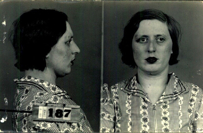 Бланш Мартин, горничная, арестованная 8 мая 1940 года за проституцию