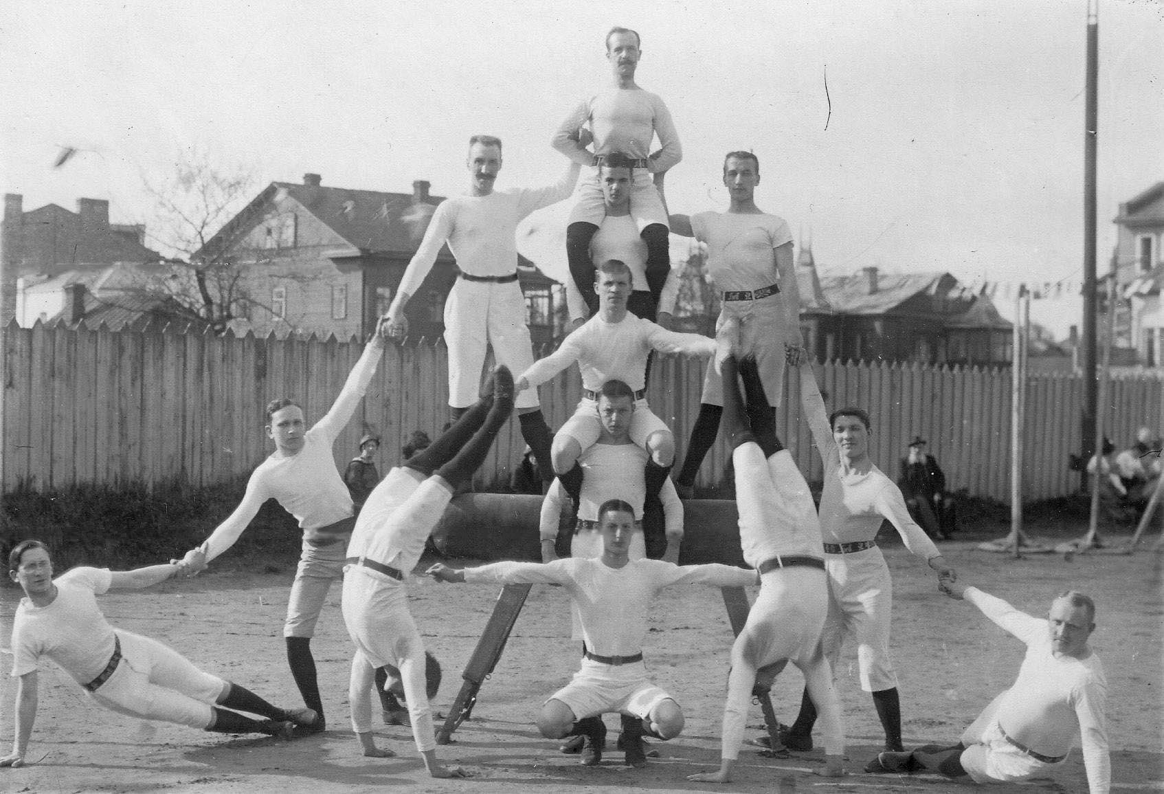 Парад физкультурников 1919