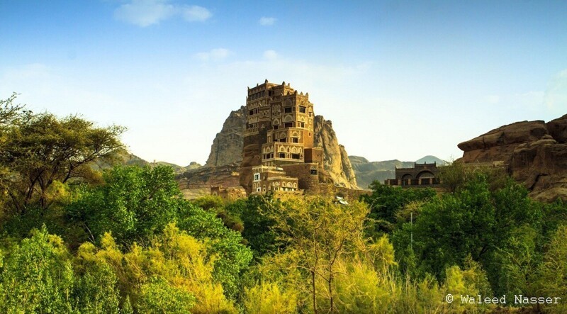 Пряничный замок Дар-аль-Хаджар