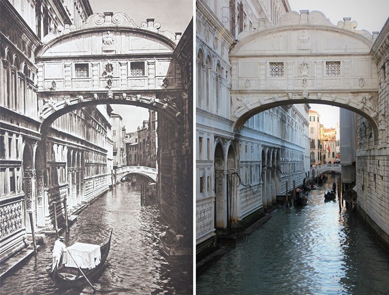 Венеция. мост вздохов, 1925 - 2018