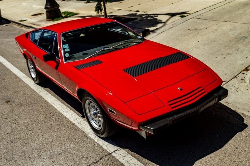 Очень редкий и красивый Maserati Khamsin 1978 года выпуска