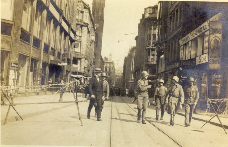 Австрийская национальная гвардия в Лидсе и в Подсдаме. 1919