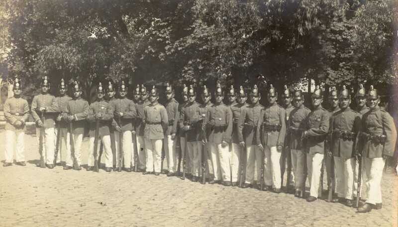 Австрийская национальная гвардия в Лидсе 15.06.1919