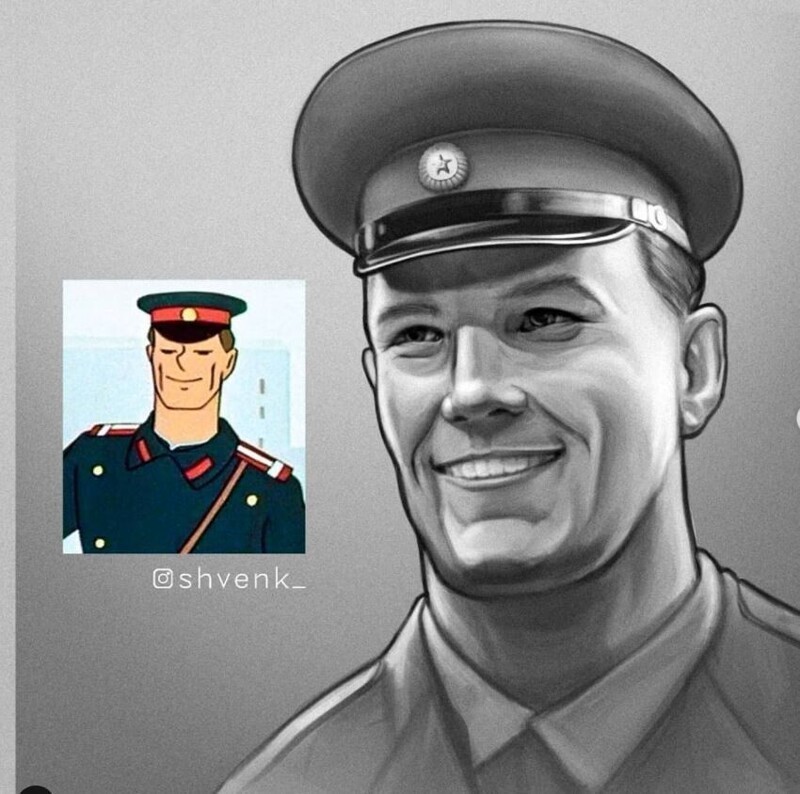 Как выглядели бы персонажи советских мультфильмов, будь их рисовка реалистичнее