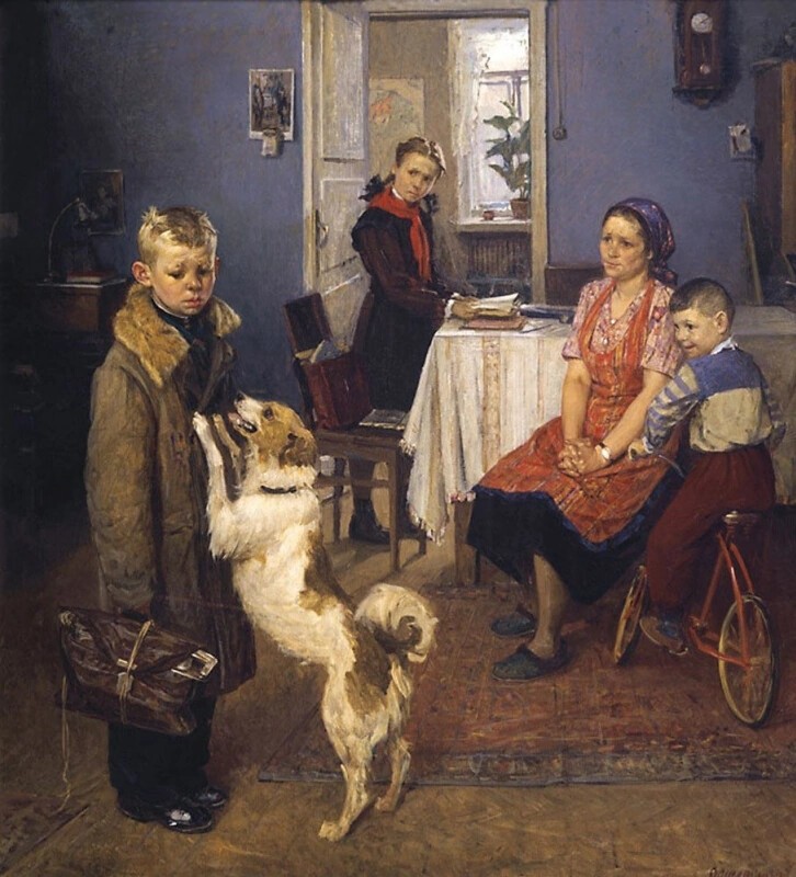Федор Павлович Решетников – «Опять двойка», 1952