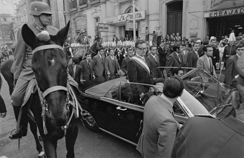 4 ноября 1970 года. Сантьяго-де-Чили. Инаугурация Сальвадора Альенде.