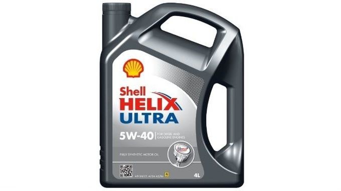 4. SHELL Helix Ultra 5W-40