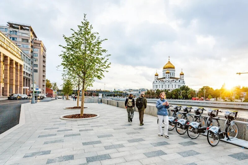 Набережные Москвы после реконструкции