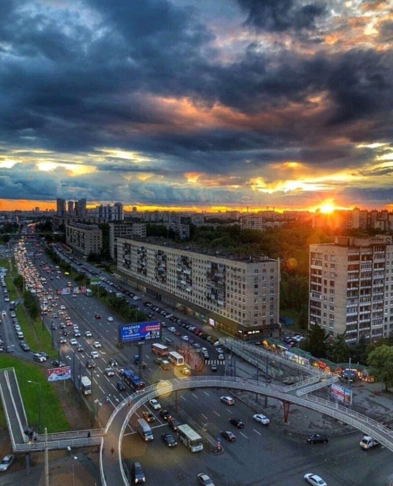 Питерское Купчино не такое уж и жуткое: подборка красивых фото самого неоднозначного района СПб