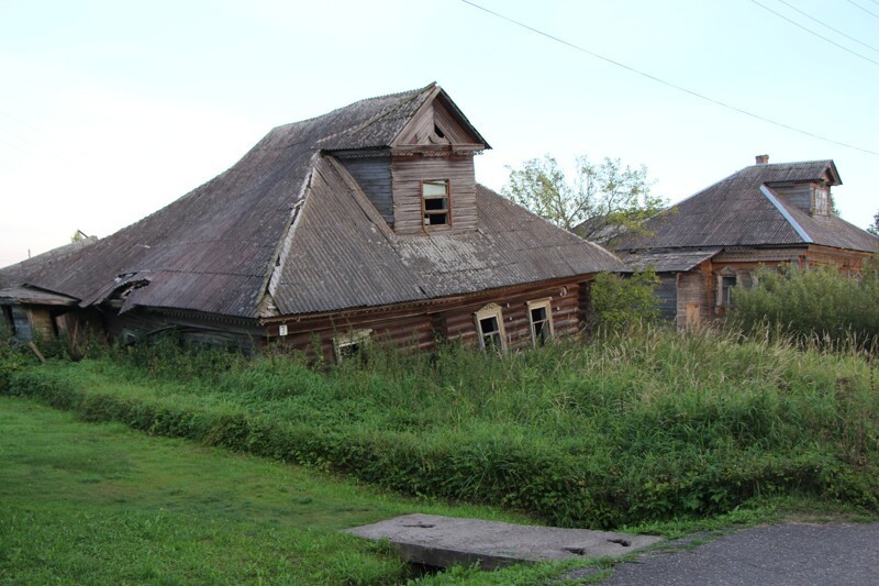 В Некоузе много старинных домов