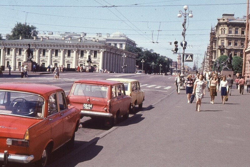 Прогулка по Ленинграду 1976 года