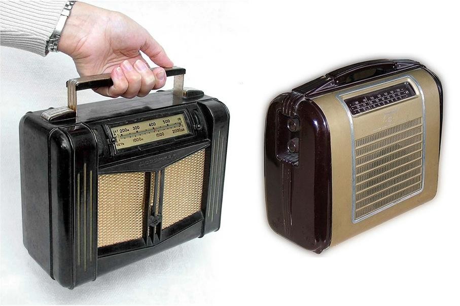 Первые карманные радиоприемники -любуйтесь красотой Первые карманные радиоприемники -любуйтесь красотой