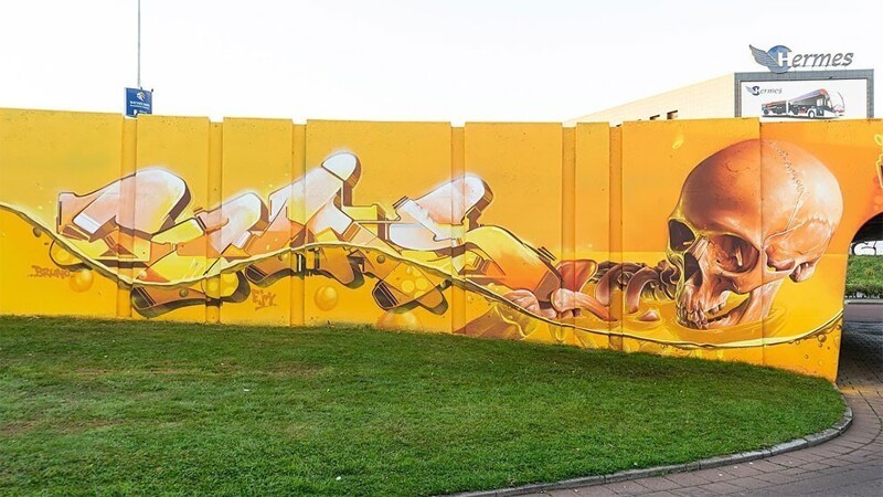 "Медвежья яма" - место, где живут граффити