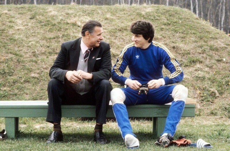 Лев Яшин и Ринат Дасаев, 1982 год