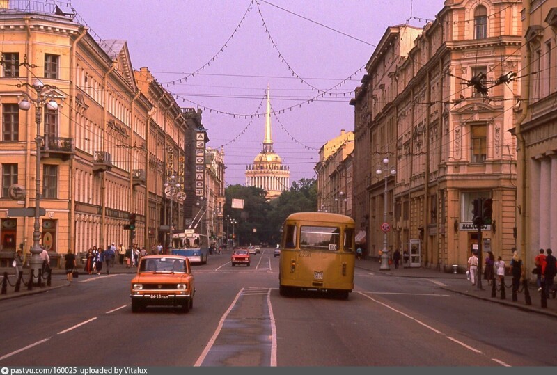 Прогулка по Ленинграду 1980 года