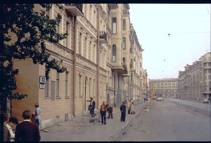 Прогулка по Ленинграду 1981 года