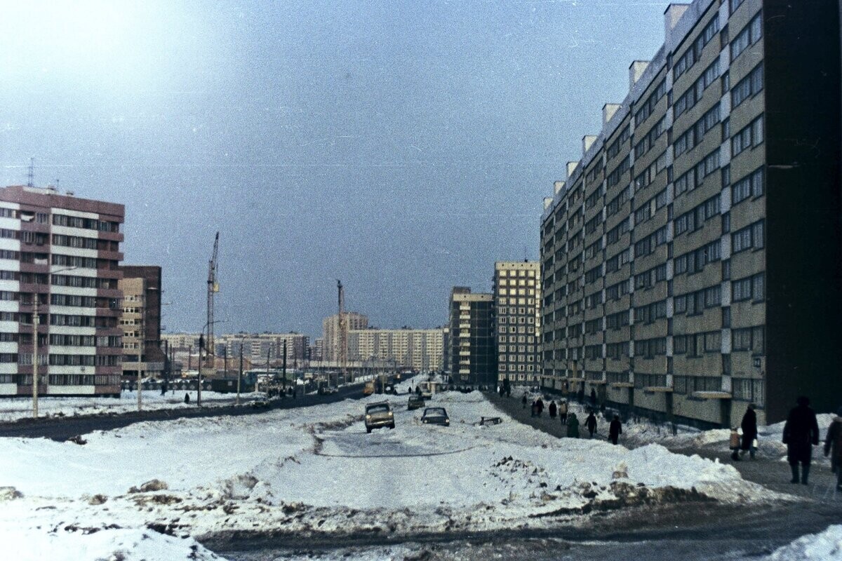 Улица Сикейроса в 80 годы