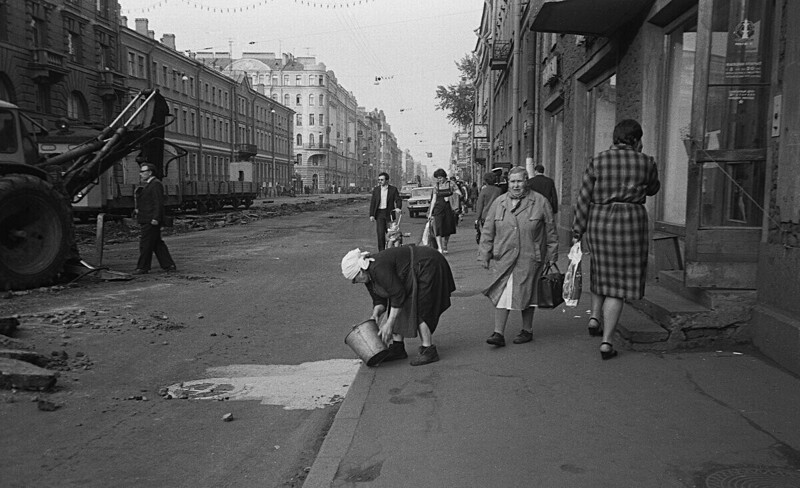 Прогулка по Ленинграду 1983 года