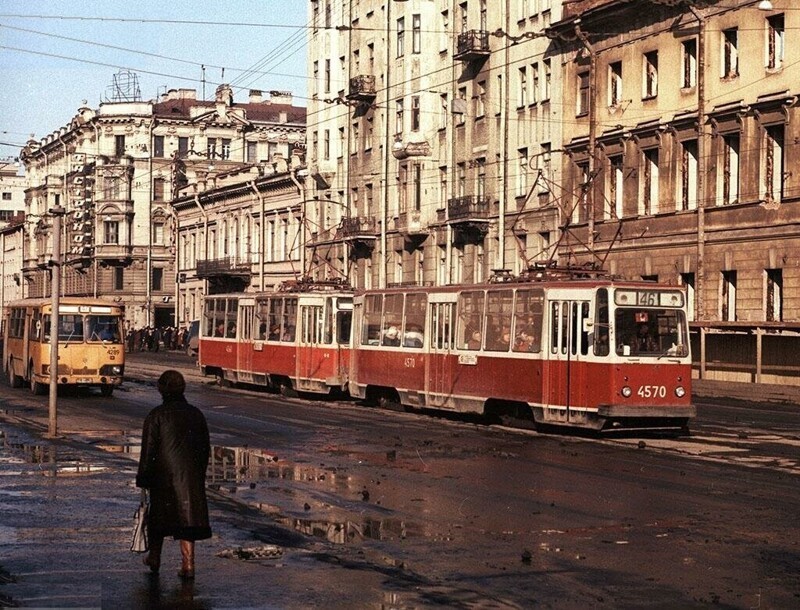 Прогулка по Ленинграду 1983 года