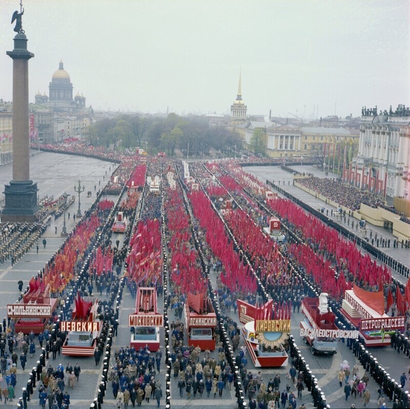 Прогулка по Ленинграду 1983 года