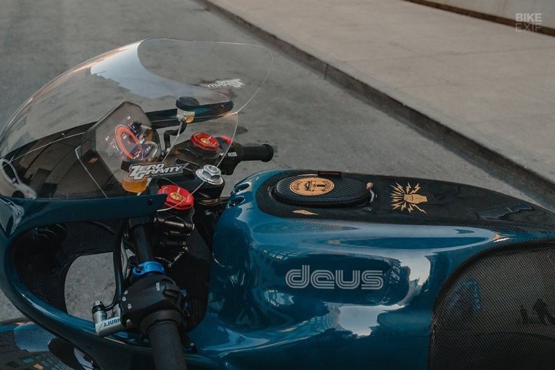 Deus x Zero — переделанный электрический спортивный мотоцикл Zero SR/S