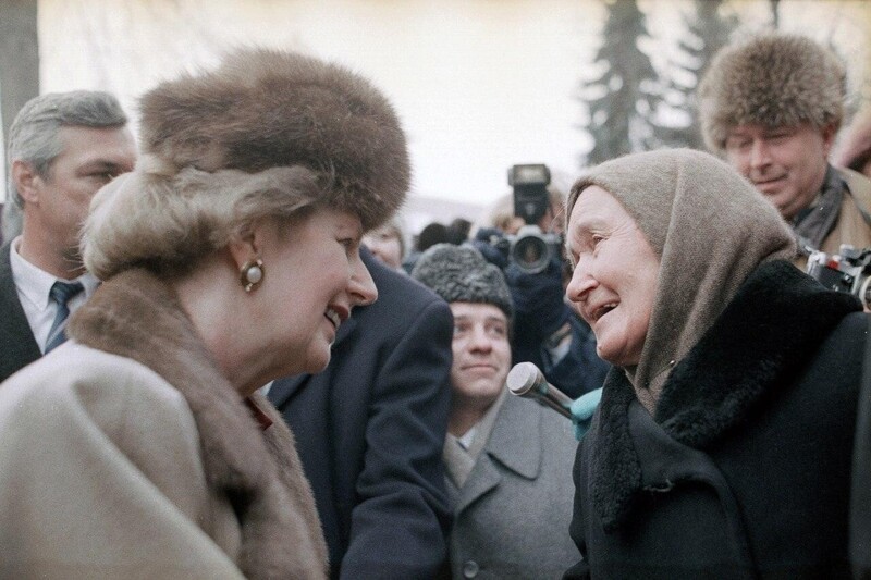 Маргарет Тэтчер в СССР, 1987 год
