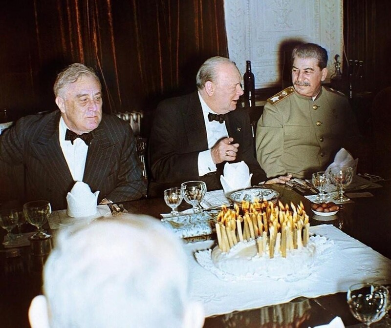 Банкет в честь дня рождения Уинстона Черчилля, 30 ноября 1943 года