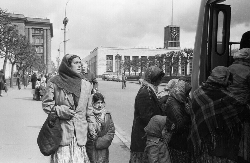 Прогулка по Ленинграду 1984 года