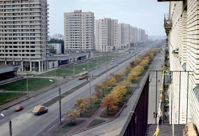 Прогулка по Ленинграду 1984 года