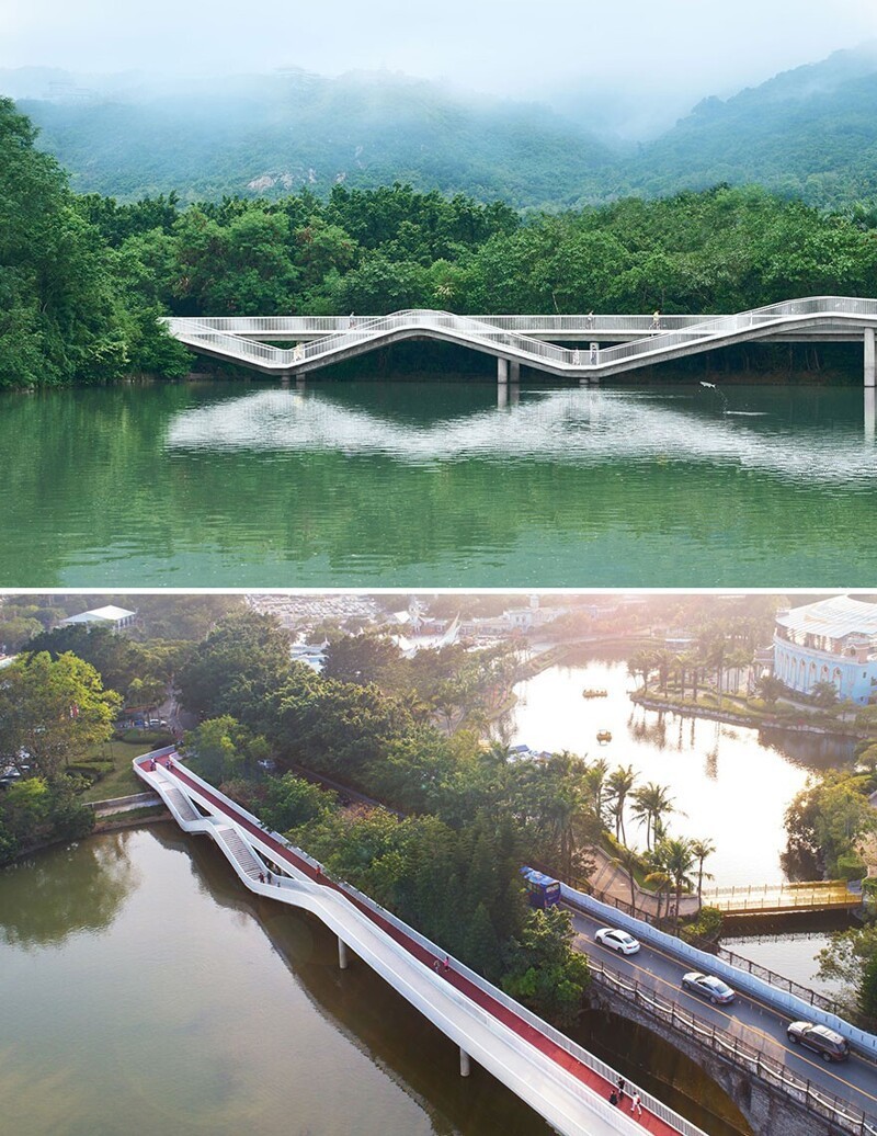 Треснутый мост, Шэньчжень, Китай - Лучшая инсталляция