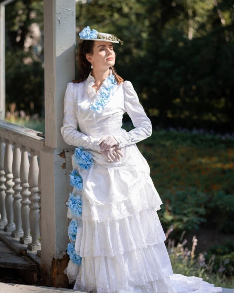 Фото платья 19 века фото россия