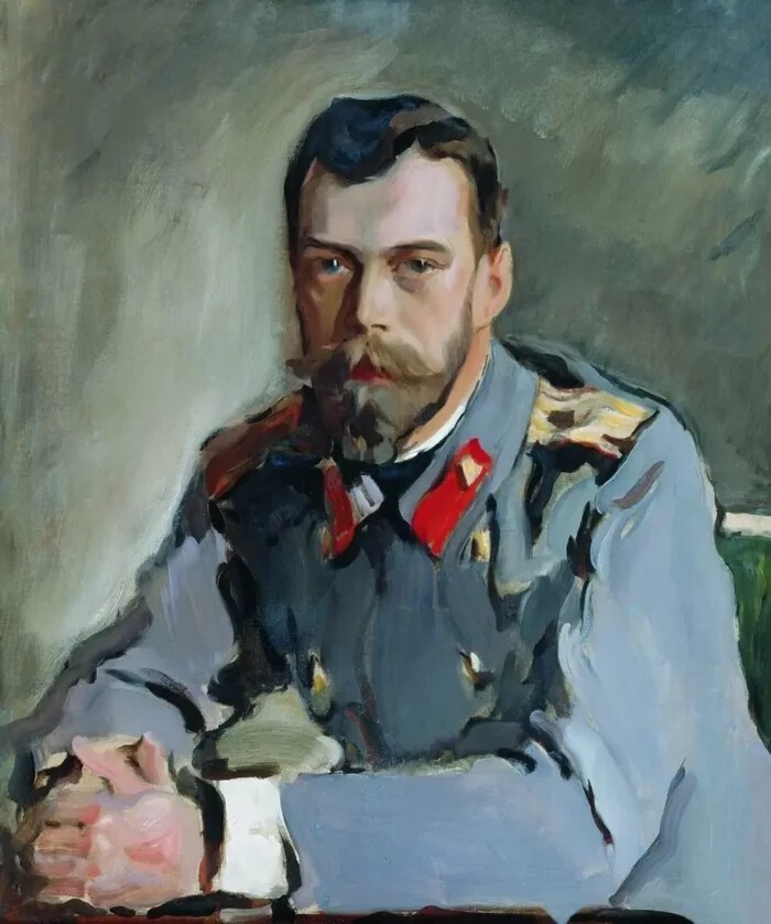 Валентин Серов - «Портрет императора Николая II», 1900