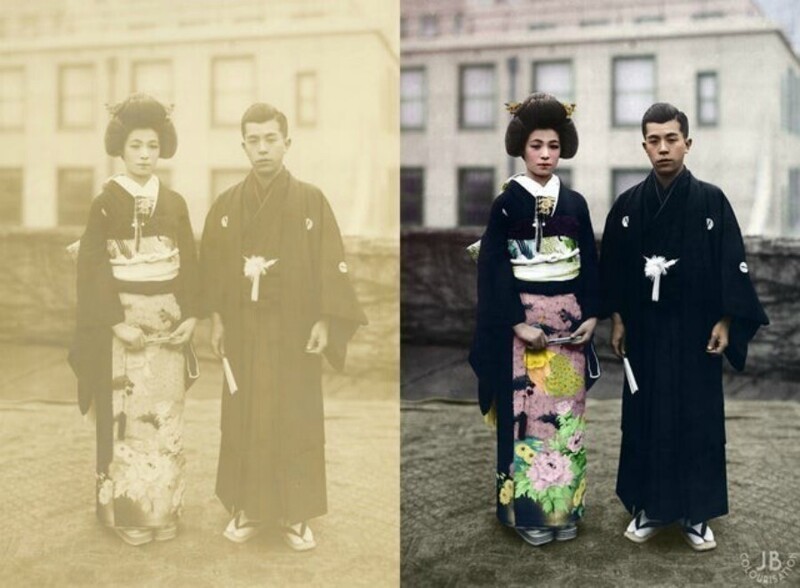 Молодожены в Японии, 1955 год